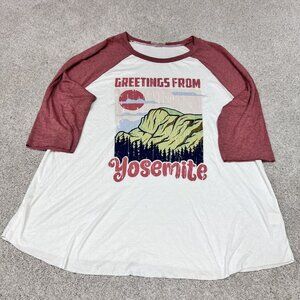 Wst Cst T-Shirt Multicolored 3/4 Sleeve Women’s Size Medium